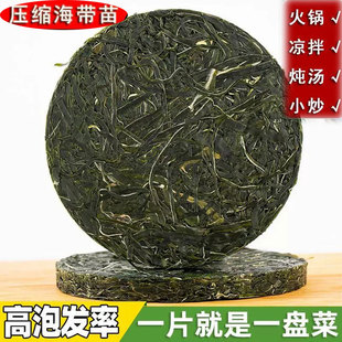 烘干压缩小海带苗圆饼海带丝嫩苗干货裙带菜凉拌菜小包装 旗舰店