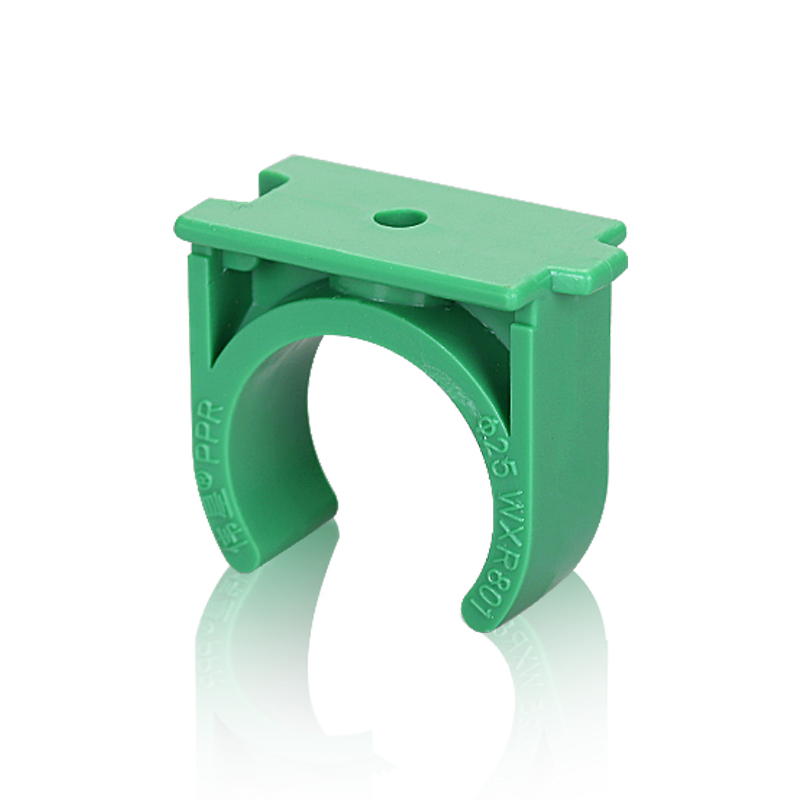 水管塑料小卡吊绿色分扣