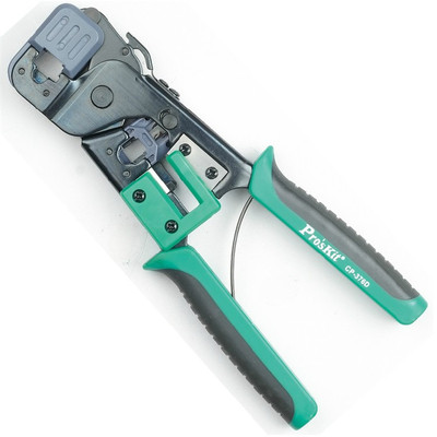 台湾宝工铁柄网路压接钳