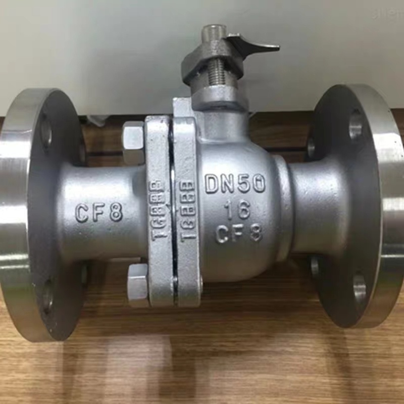 316L 304重型 不锈钢法兰球阀 Q41F-16P 二片式法兰球阀 高温球阀