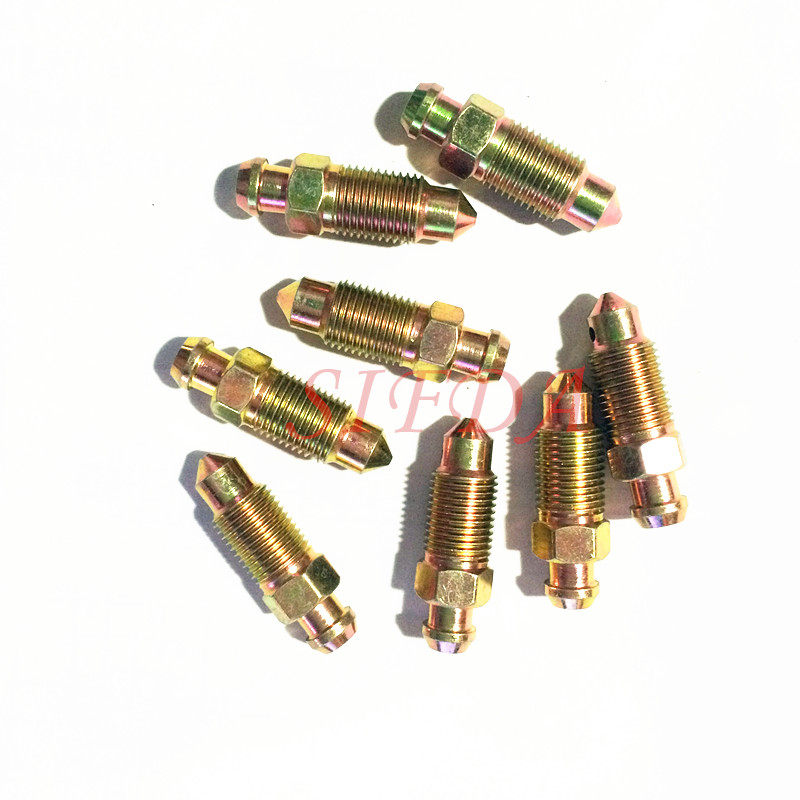 摩托货车挂车放气螺丝M10排气螺丝卡钳螺丝刹车螺丝8mm10mm12mm