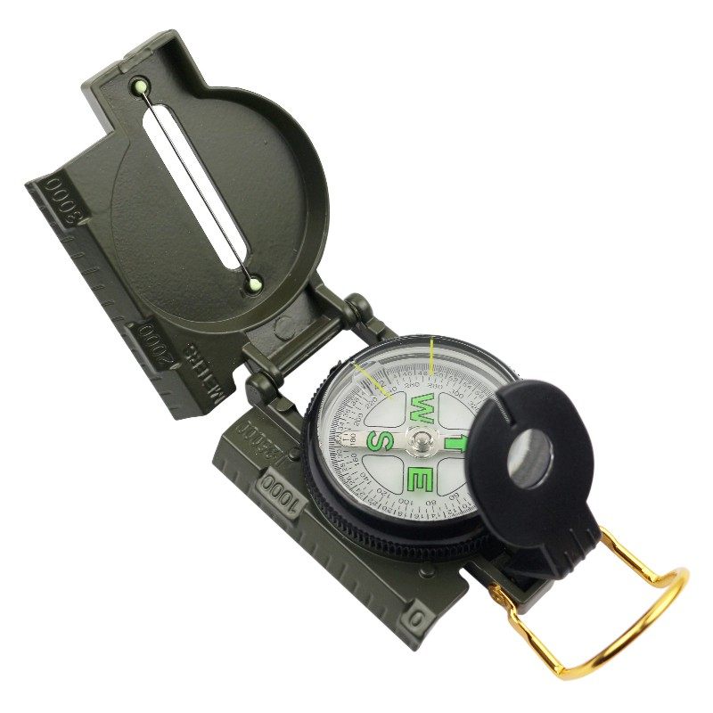 户外多功能指南针运动车载用地质罗盘仪高精度专业野营夜光指北针