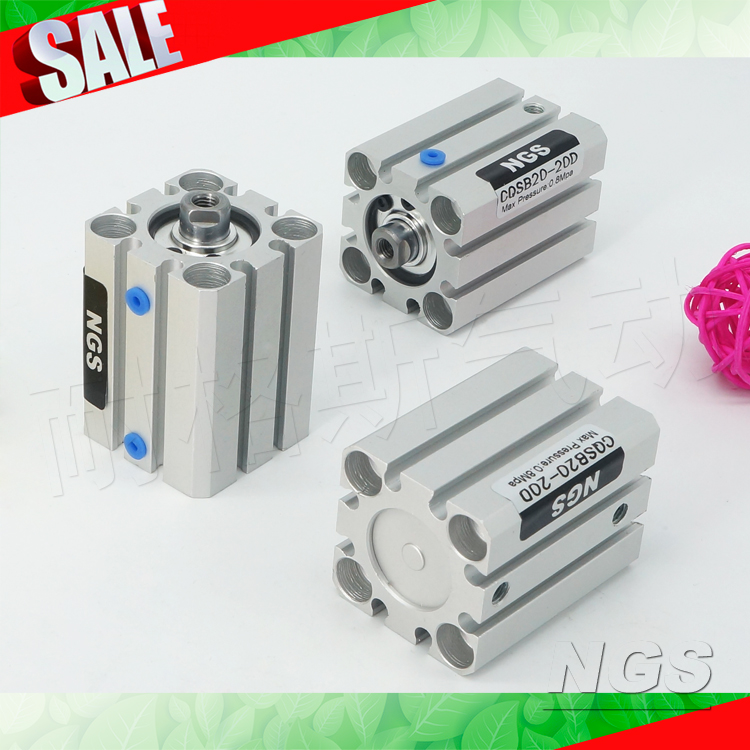 薄型气缸CDQSB/CQSB12/16/20/25-5/10D/15D/20/25/30/35/40/45/50