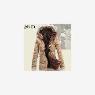Men winter coat lamb wool liner thick padded jacket 男款棉衣
