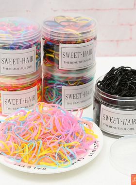 multicolor headband female child cute rubber band hair rope