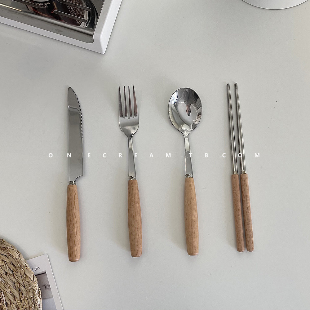 ins韩国烤肉大勺木柄不锈钢西餐勺调羹长柄家用吃饭勺甜品女餐厅,农用物资,可移动滴灌袋,淘宝优惠券,粉丝福利购,淘宝优惠卷