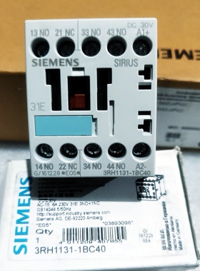 询价西门子 3RH1131-1BC40 3RH1140-1BC40 3RH1122-1BC40