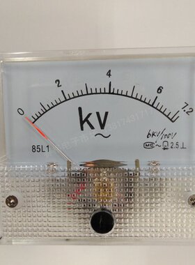 85L1交流6KV/AC100V电压表3KV/100V指针10KV/100V交流二次电压表