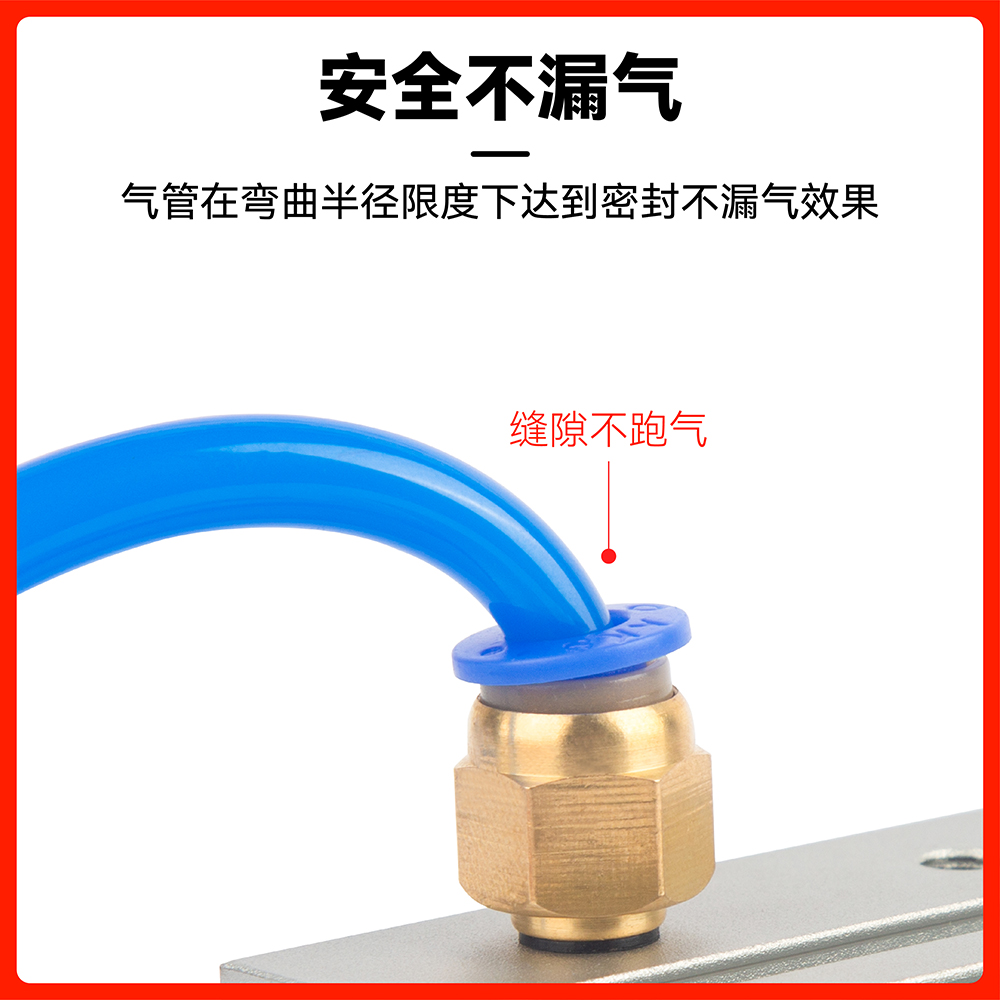 气缸快速接头管插螺纹直