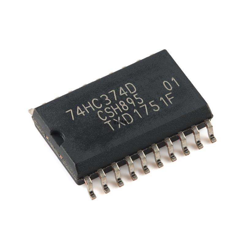 原装正品 74HC374D,653 SOIC-20 八路D型触发器 正边沿触发 三态