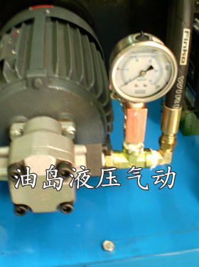 液压系统高压油压站液压站油泵电机1HP电机/HGP1A油泵-40L油箱