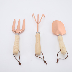 家用修剪花草小铁锹园艺三件套挖土小工具迷你小铲子花铲小铁锹