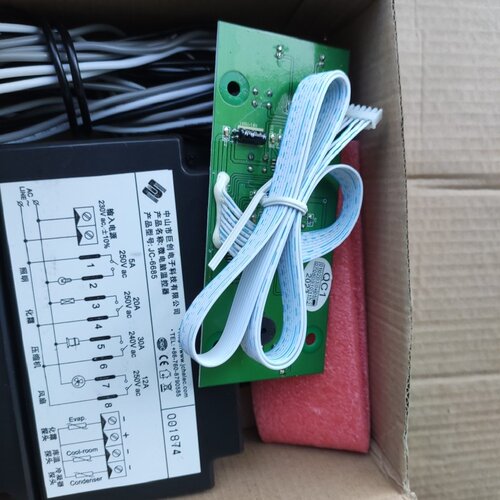 JC-6685中山巨创冷库 30a展示柜温控 电子温度控制器 控制仪冰柜
