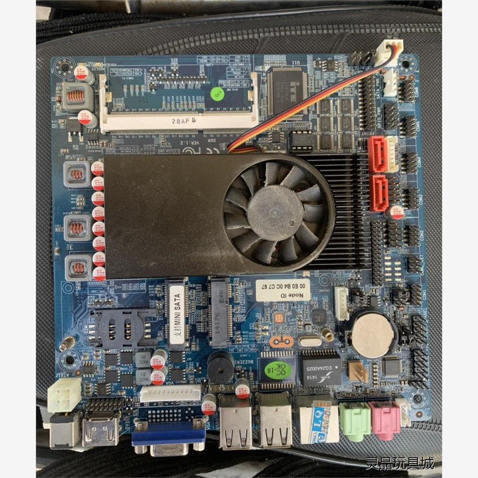 全新二手拆机 1037U超薄迷你itx电脑主板ITX-1037T-2议价商品