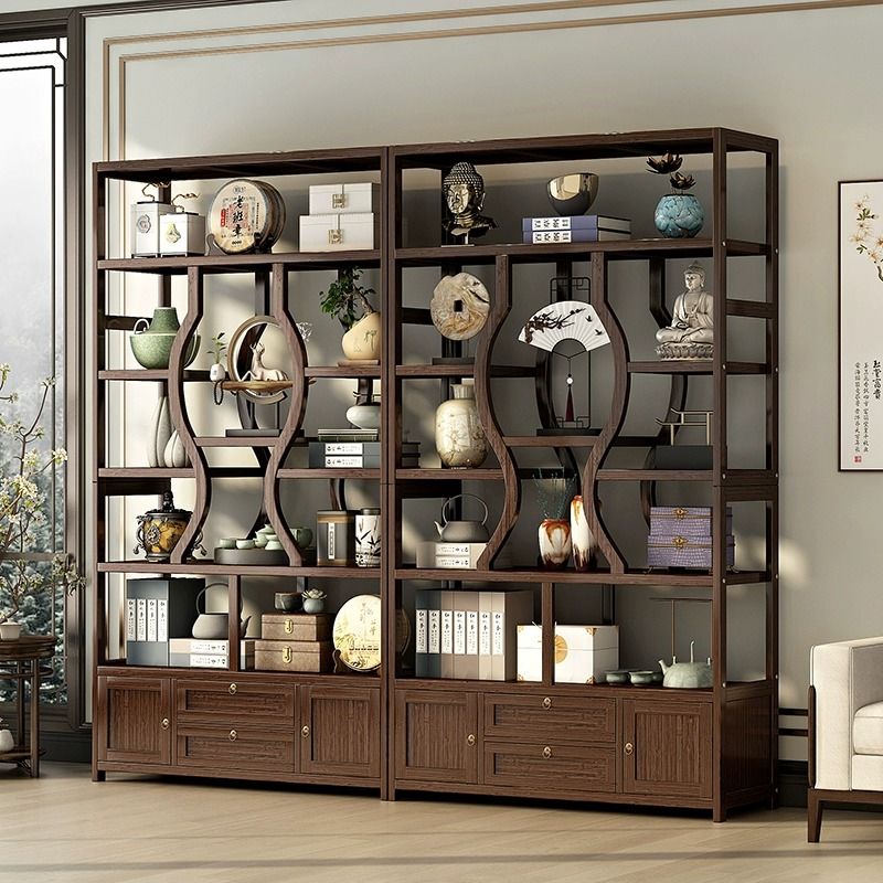 办公室隔断实木屏风客厅