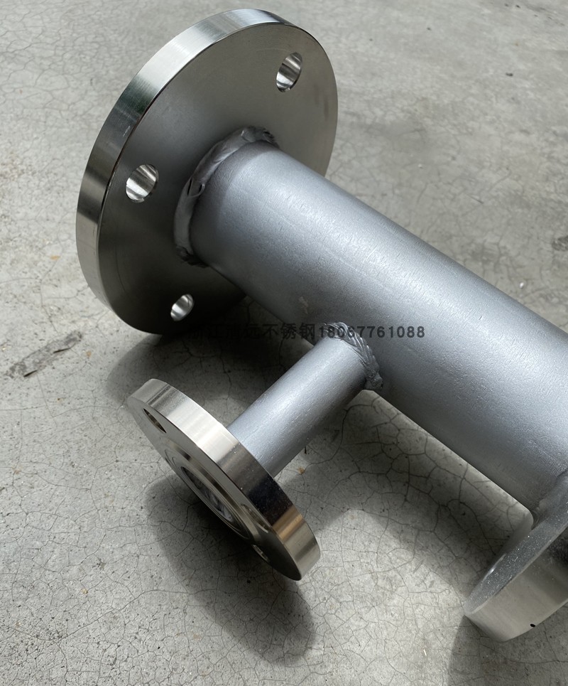 不锈钢法兰三通接头变径