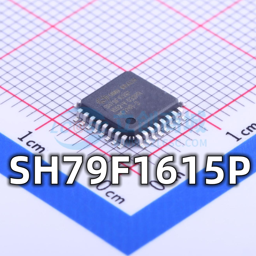全新原装 SH79F1615P 封装LQFP-32 单片机微控制器IC芯片现货供应