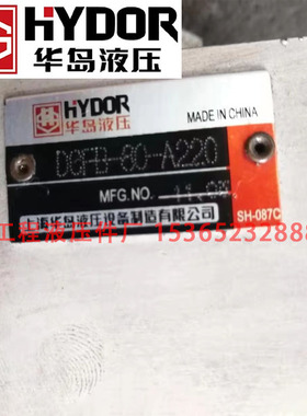 上海华岛液压 电磁截止阀DCFB-80-A220 DCF8-80-D24 DCFK-80 DCFL