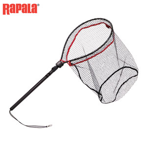 21新款乐伯乐Rapala溪流钓 漂浮抄网 通用抄网 全碳便捷路亚抄网
