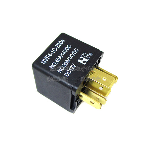 NVF4-1C-Z30a DC12V DC24V福特汽车功率继电器5脚40A30A 一组转换