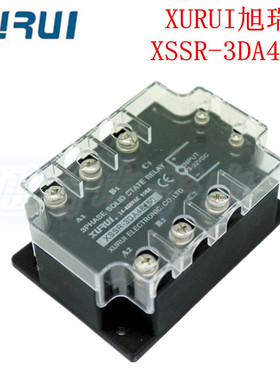 XURUI旭瑞 三相固态继电器 XSSR-3DA4880 三相固态直流控交流80A