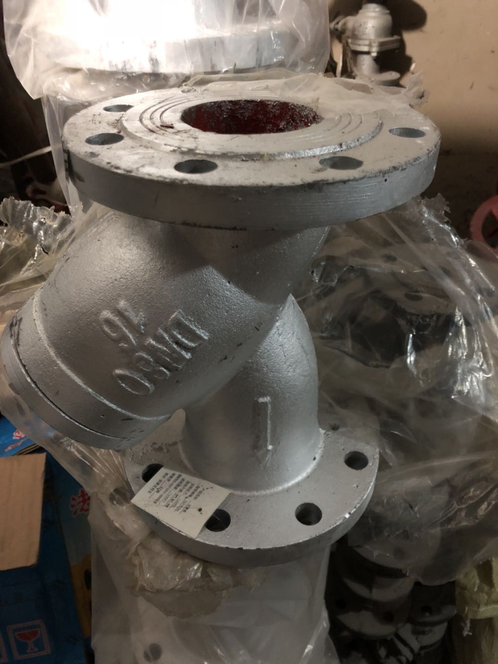 铸钢过滤器双网高温蒸汽