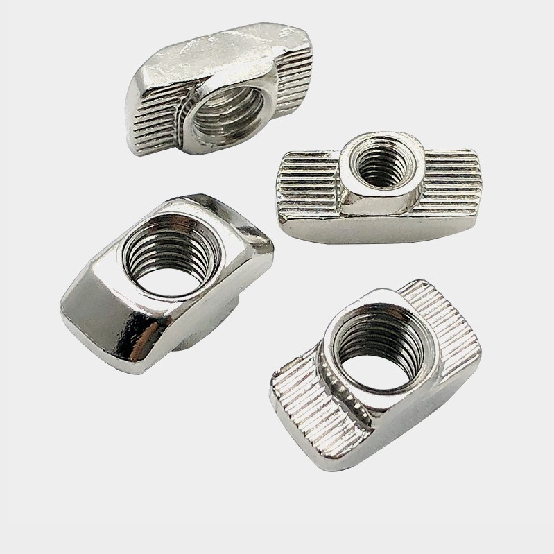 T型螺母船形元宝螺帽欧标铝型材卡槽不锈钢锤头螺母国标3M4M5M6M8