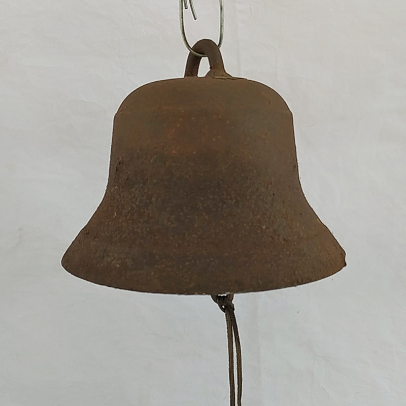 民俗老物件生产钟大铁钟学校生产队打铃钟古董杂项农村道具摆件