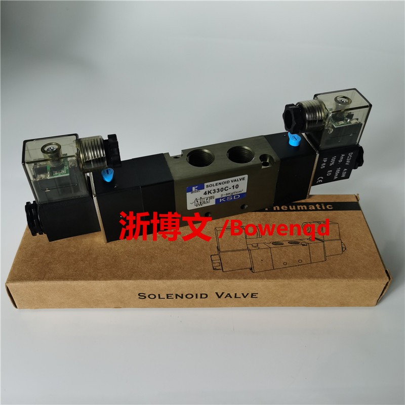 电磁阀4K230C-08 4K330C-10 4K430C-15 KSD三位五通电控换向阀