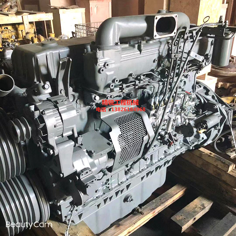 挖掘机日立ZAX450 520 650-3-6发动机总成五十铃6WG1缸体缸盖配件