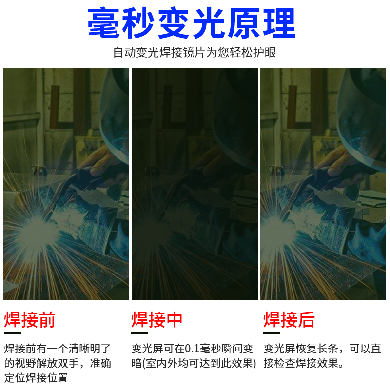 电焊变光镜片自动太阳能