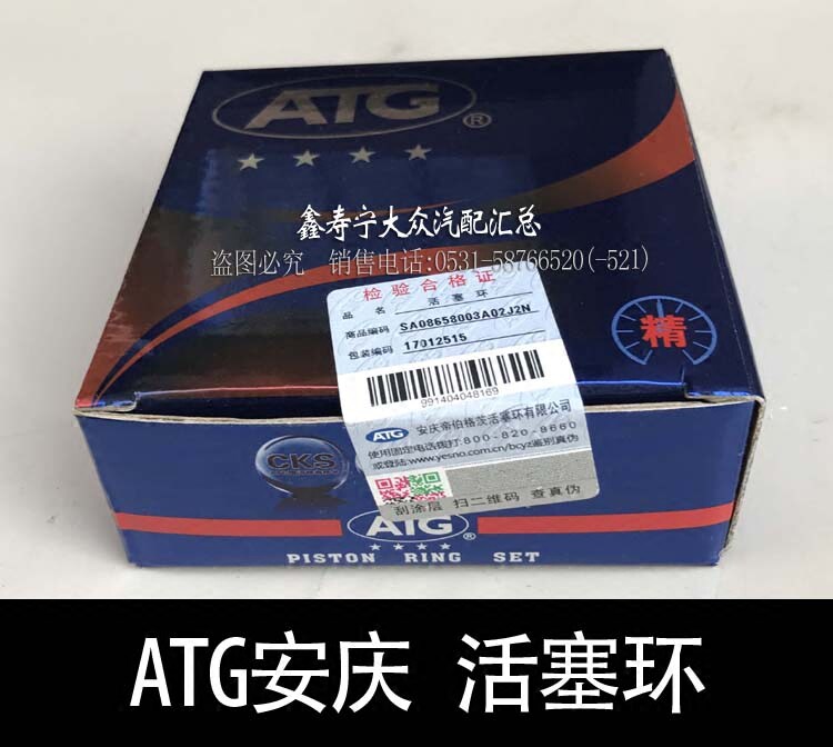 老捷达普桑塔纳3000志俊朗逸新老宝来\帕萨特B5领驭发动机活塞环