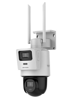 海康威视3寸双摄400万4G白光全彩球机DS-2DE3Q144MY-T/GLSE