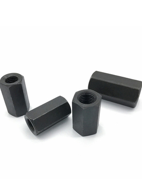 特长六角螺母加厚六角螺母螺母加长螺母连接螺帽M1012/14/16---24