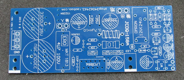 美国半单声道功放板空面