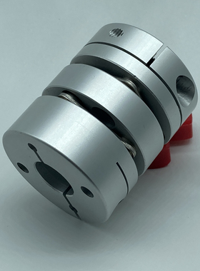 外径D56 双膜片 联轴器 长度L63 大扭矩 单膜 夹紧式电机丝杆连轴