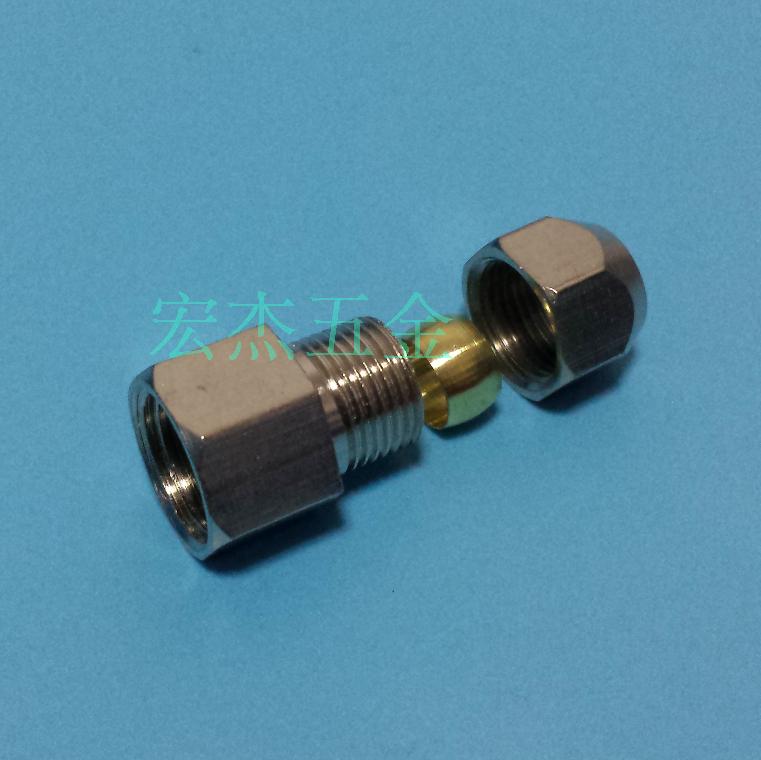 铜内牙卡套直接螺纹通铝