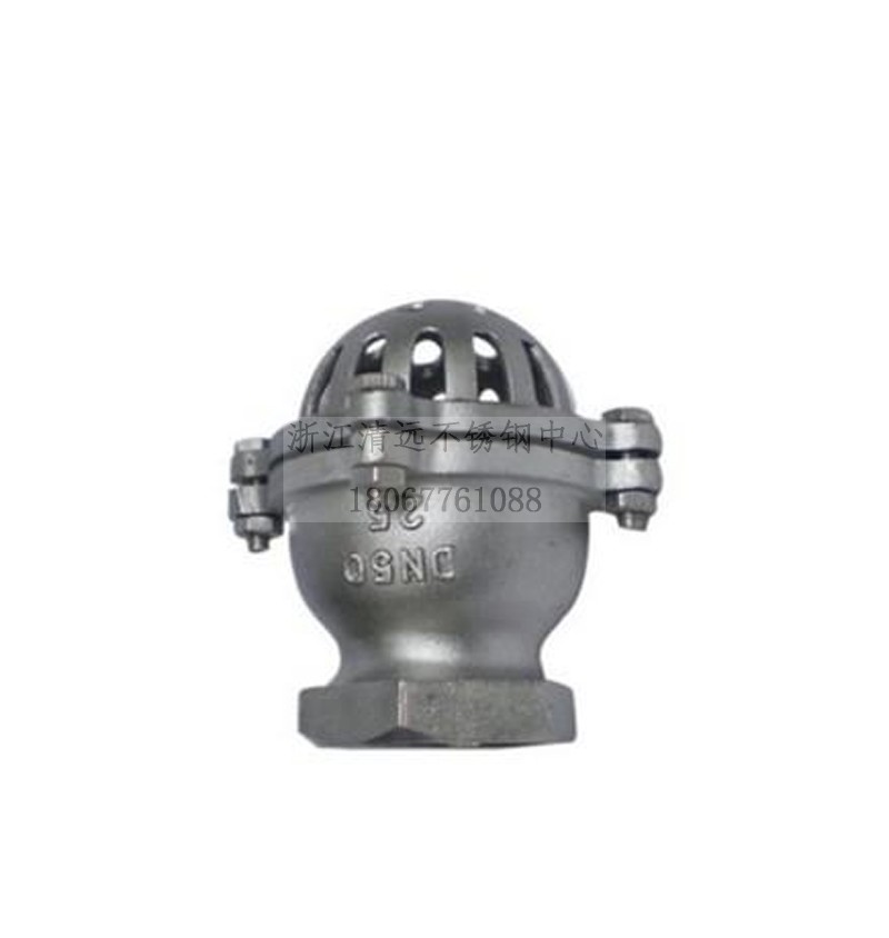 不锈钢丝扣底阀水泵法兰