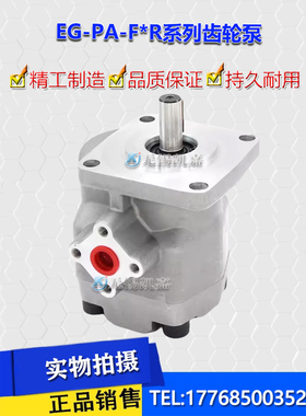 泵EG-PA-F11R/F2R/F3R/F4R/F6R/F7R/F8R/F9R/F10R/F7R/F12R齿轮泵