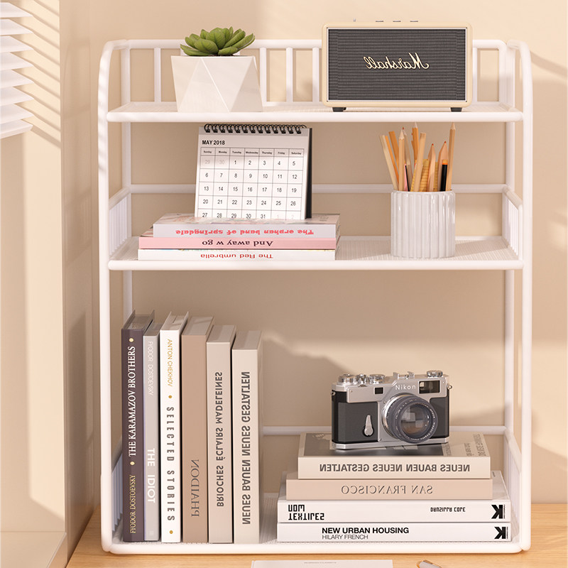 书架桌面小书柜书桌置物架绘本桌上书籍神器儿童铁艺书本收纳盒,收纳整理,整理架/置物架/收纳架,淘宝优惠券,粉丝福利购,淘宝优惠卷