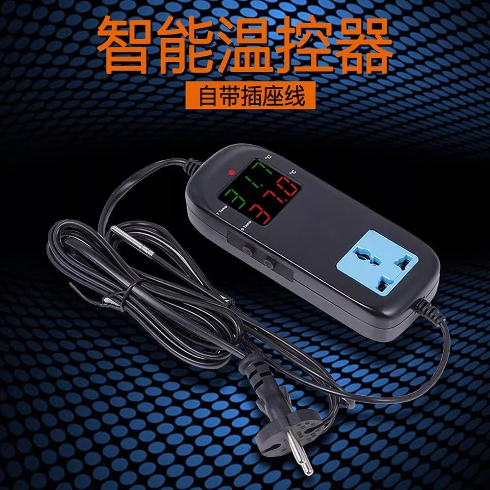 温控器带电源线度显示进