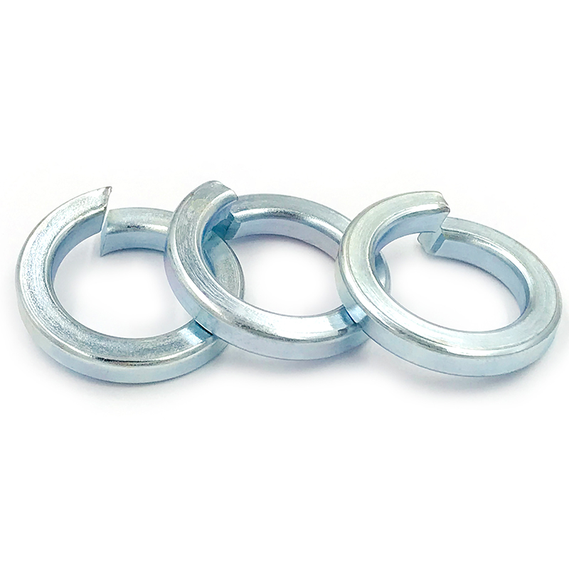 奥展高强度蓝白锌弹垫标