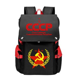 2024社会苏维埃CCCP共和国苏联双肩背包共产斯大林学生书包男女主