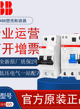 ABB漏电保护器GSH201断路器空气开关1P2P4P16A20A25A32A40A63漏保