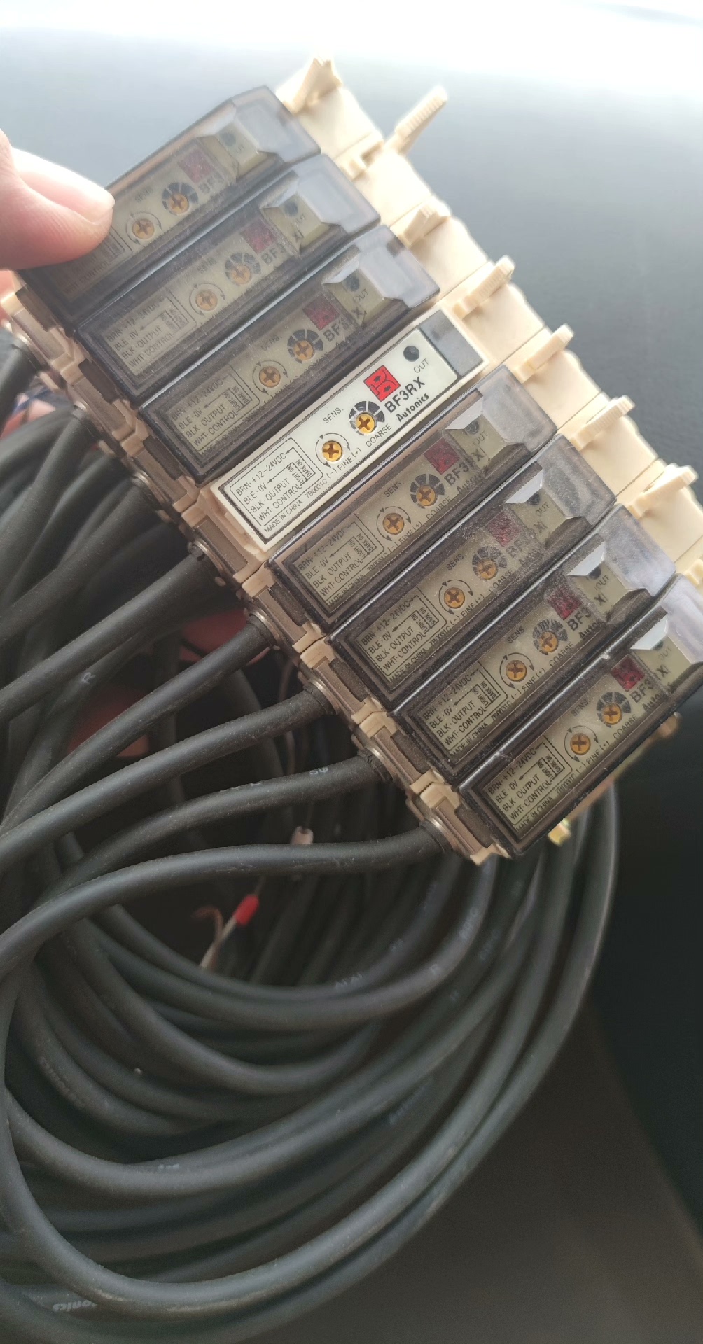 BF3Rx奥托尼克斯BF3Rx光纤放大器折机，两只少盖子，其【议价】