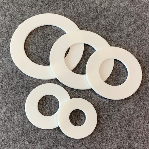 加厚法兰密封PTFE四氟垫片定制加工高温聚四氟乙烯铁氟龙 特氟龙