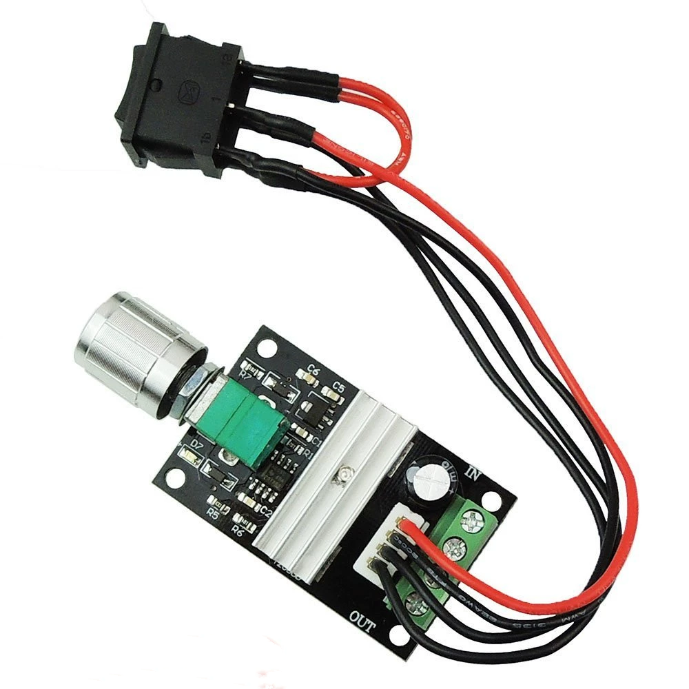 PWM直流电机调速器6V12V24V 3A调速开关 正反转 带开关功能,床上用品,被套定制,淘宝优惠券,粉丝福利购,淘宝优惠卷