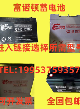 富诺顿蓄电池FC55-12 12V55Ah7AH17AH24AH28AH38AH40AH65AH100AH