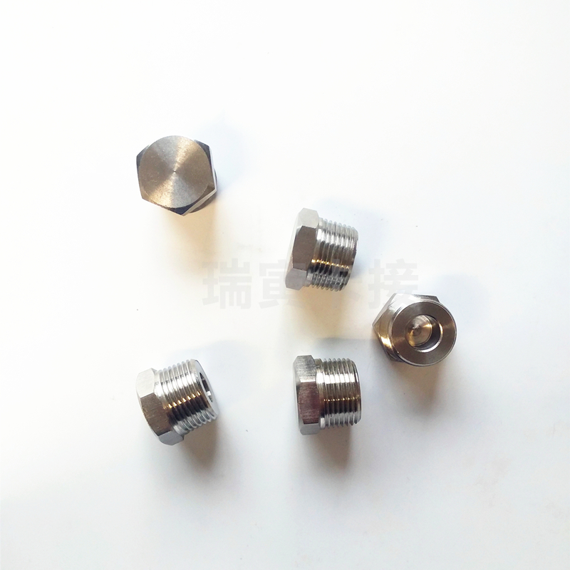 不锈钢堵头分外六角丝高