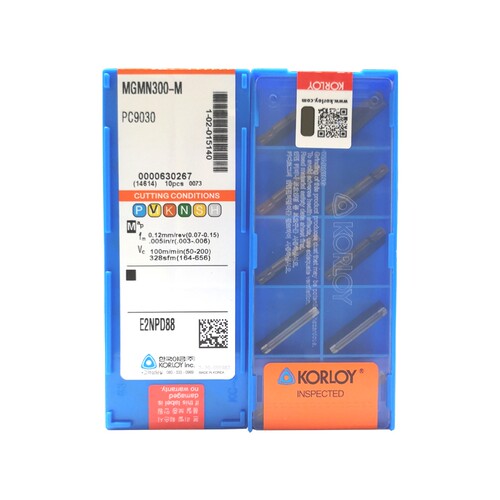 “KORLOY” 克洛伊槽刀片/切断刀片MGMN150/200/300/400   PC9030